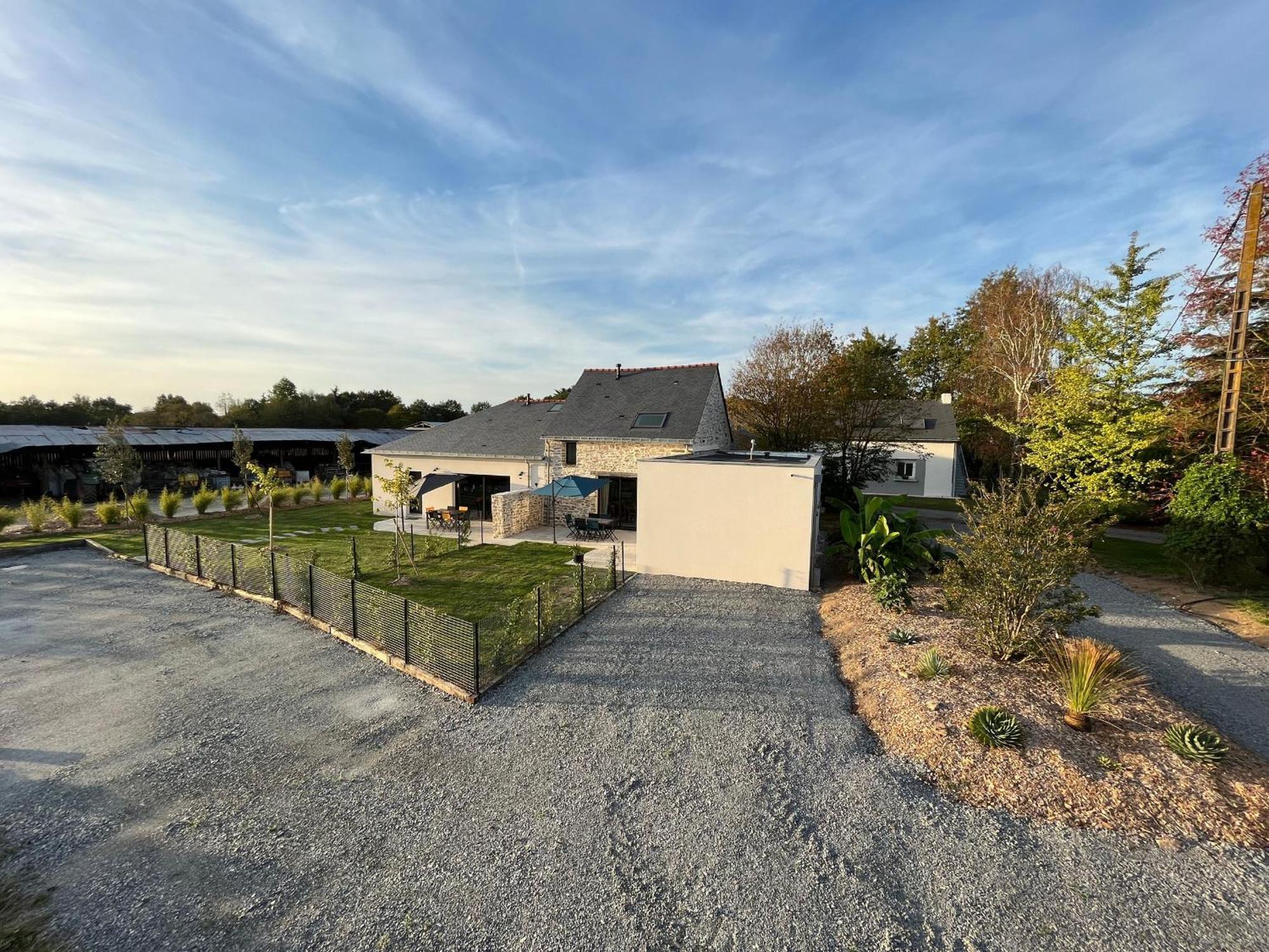 Gite Familial Renove Pres Du Canal De Nantes Avec Jardin, Terrasse, Wifi Et Chambres Mansardees - Fr-1-306-1263 Nort-sur-Erdre  Exterior photo